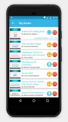 Self Help Audiobooks android App screenshot 1
