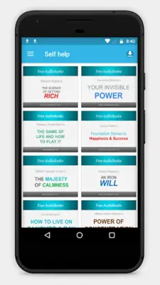 Self Help Audiobooks android App screenshot 3